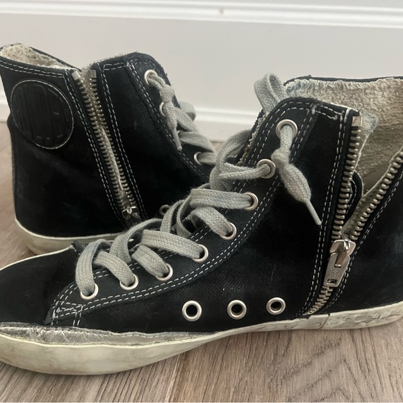 Golden goose delux brand denim high tops 37 - Picture 3 of 6